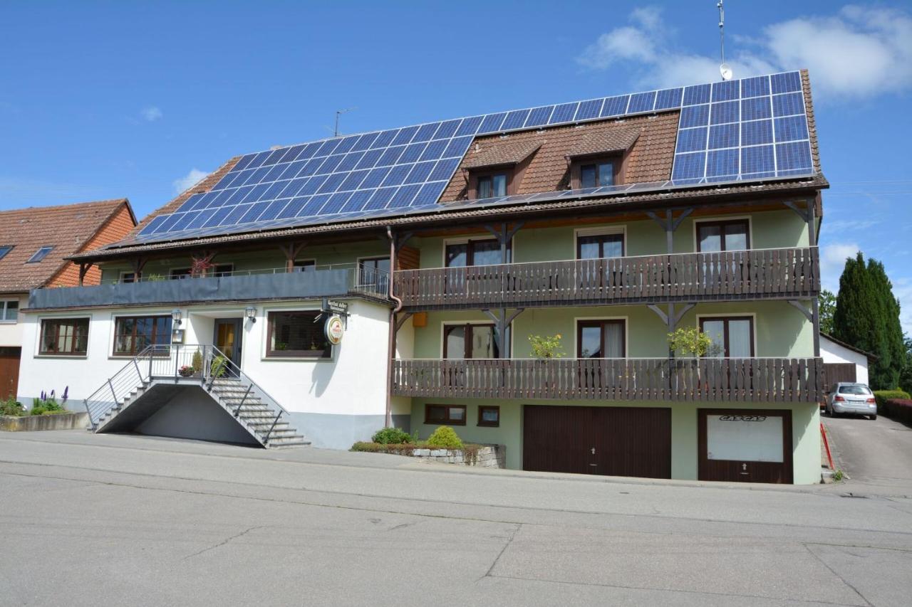 Pension Adler Owingen Buitenkant foto